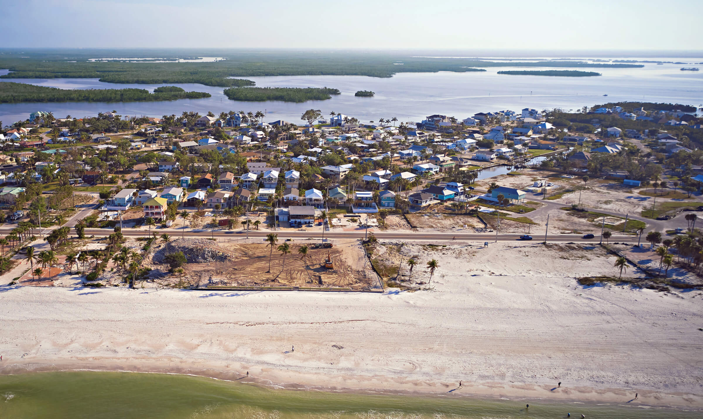 Photo of aerial view Fort Myers Beach today