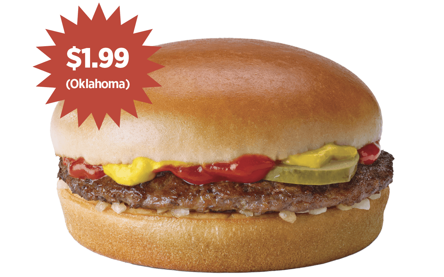 Photo of McDonald's hamburger
