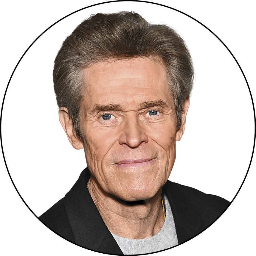 Headshot of Willem Dafoe