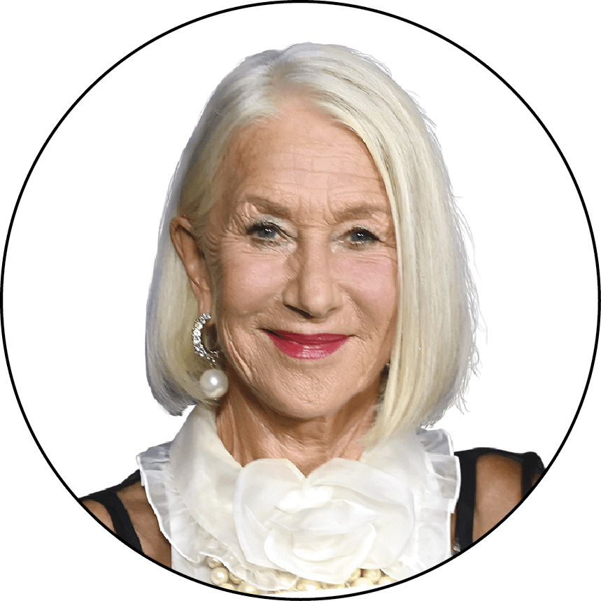 Headshot of Helen Mirren