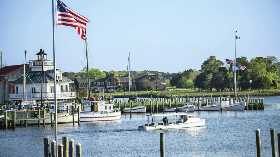 Image of the Chesapeake Bay Maritime Museum in Maryland 