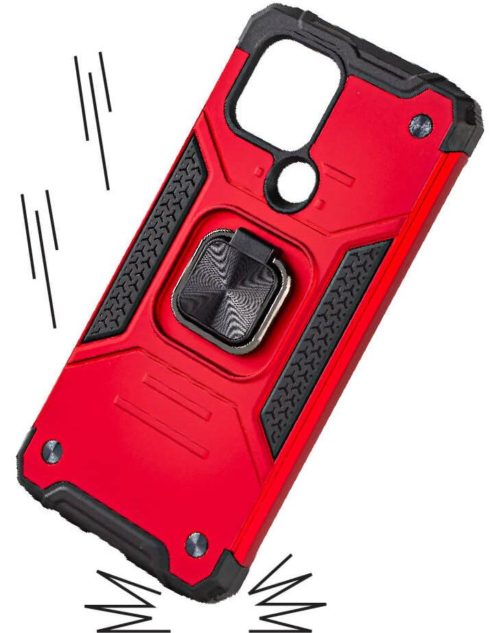Image of a phone case falling on the ground 