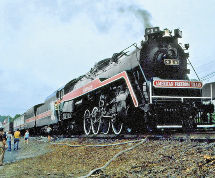 Photograph of the American Freedom Train 