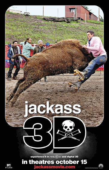 Image of a Jackass 3D movie 