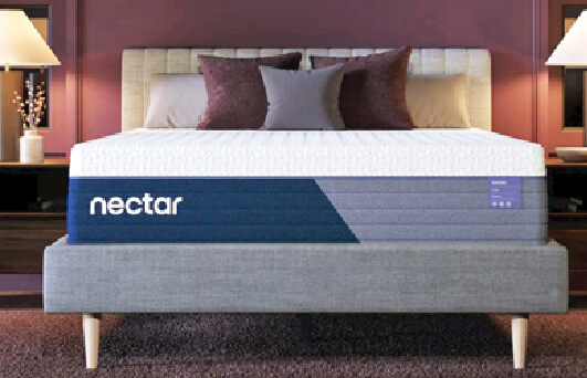 Image of the Nectar Luxe Hybrid mattress