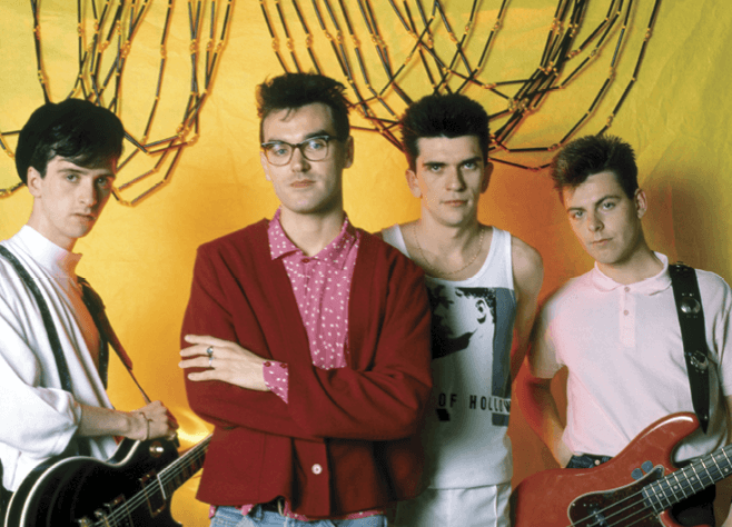Photograph of The Smiths 