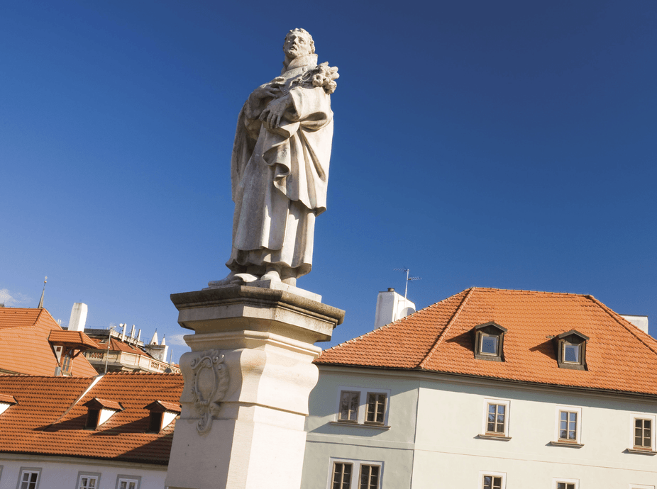 Photograph of the streets of Czech Republic