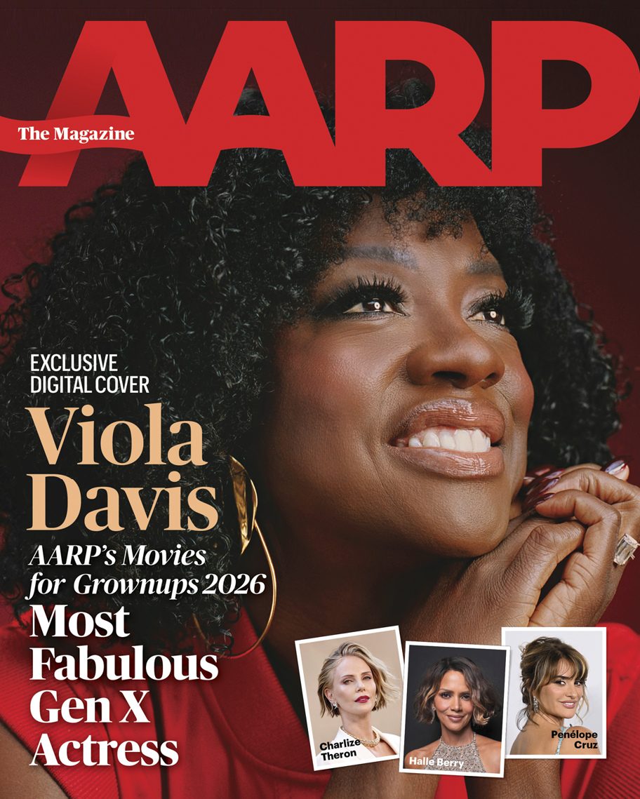 Digital cover with a potrait of Voila Davis on it
