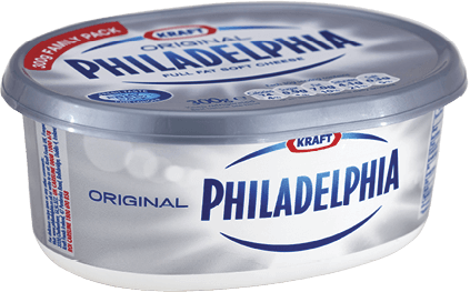 Photo of a container of Philadelphia Cream Cheese