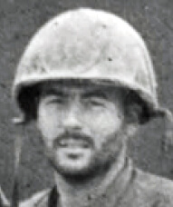 Photo of Harvey Barnum as a young service member