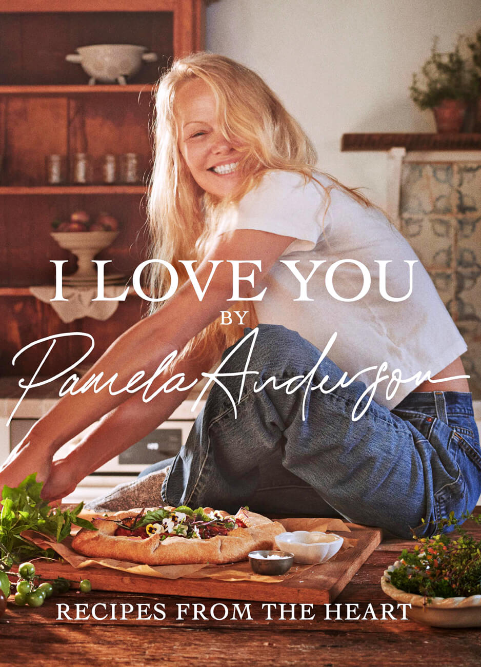 Pamela Anderson cook book cover