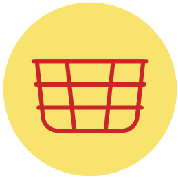 Icon of a storage basket