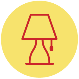 Icon of a lamp