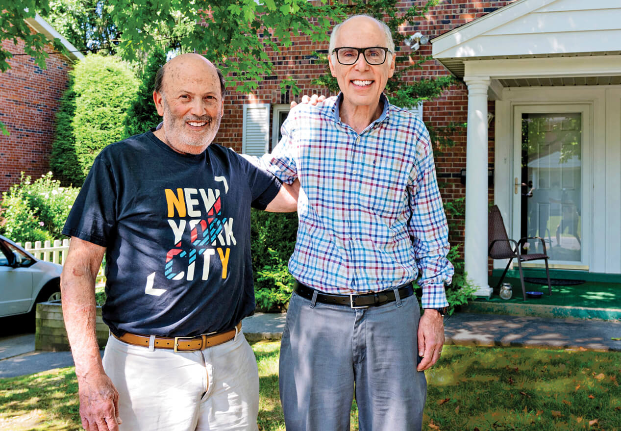 Photo of Barry Wendell and Joe Hample