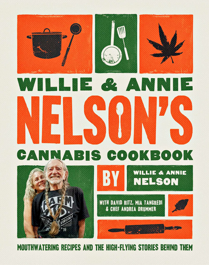 Willie and Annie Nelson cook book cover