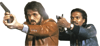 Stallone with Billy Dee Williams playing cops in Nighthawks