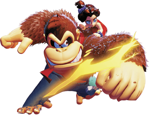 Image of Donkey Kong preparing to run