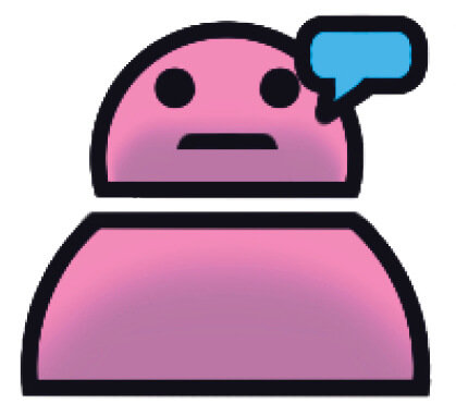 Icon of pink robot