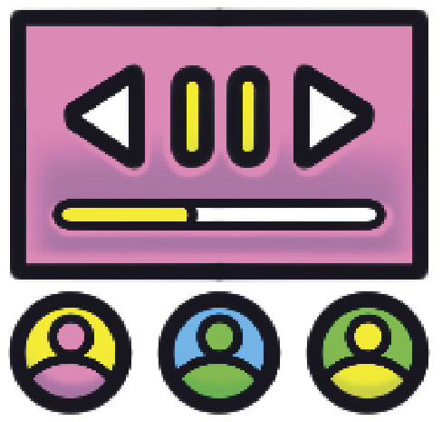 Icon of watch party