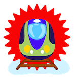 Icon of a train