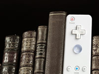 Library books and wii wand - Public libraries offer inviting senior spaces