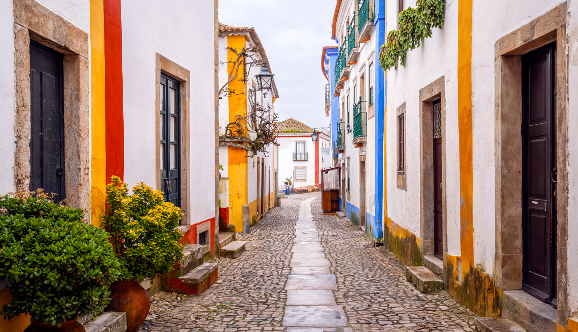 Calle de Obidos Portugal