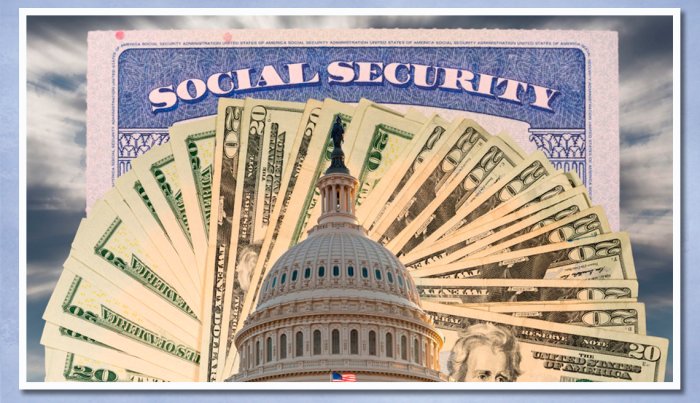 item 4 of Gallery image united states capitol building with cash and social security card