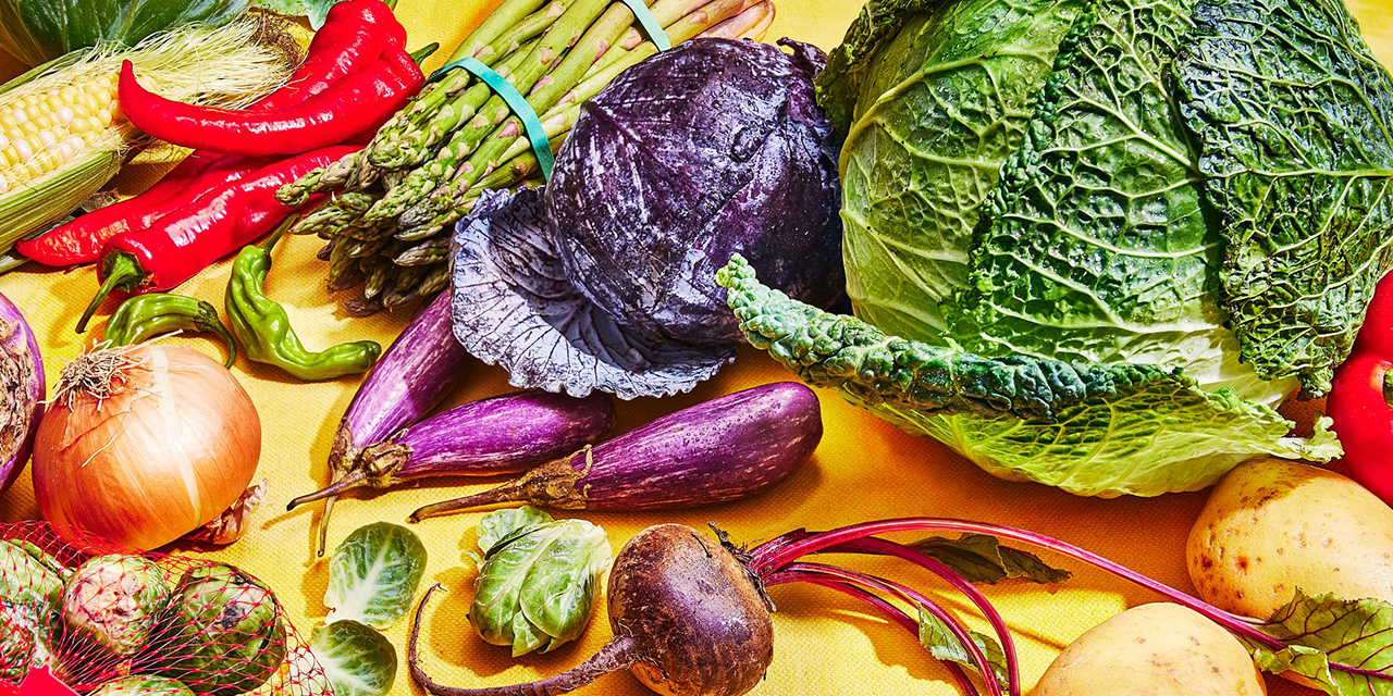 Variety of vegetables.
