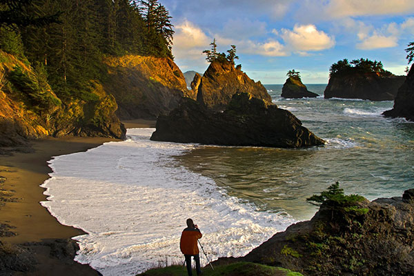 Secret Beach, southern Oregon coast.