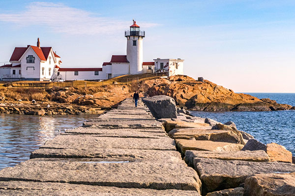 Lighthouse in Gloucester, Massachusetts