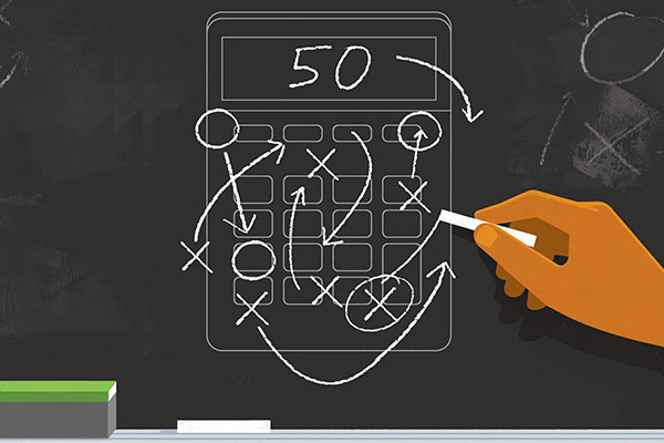 illustrated calculator