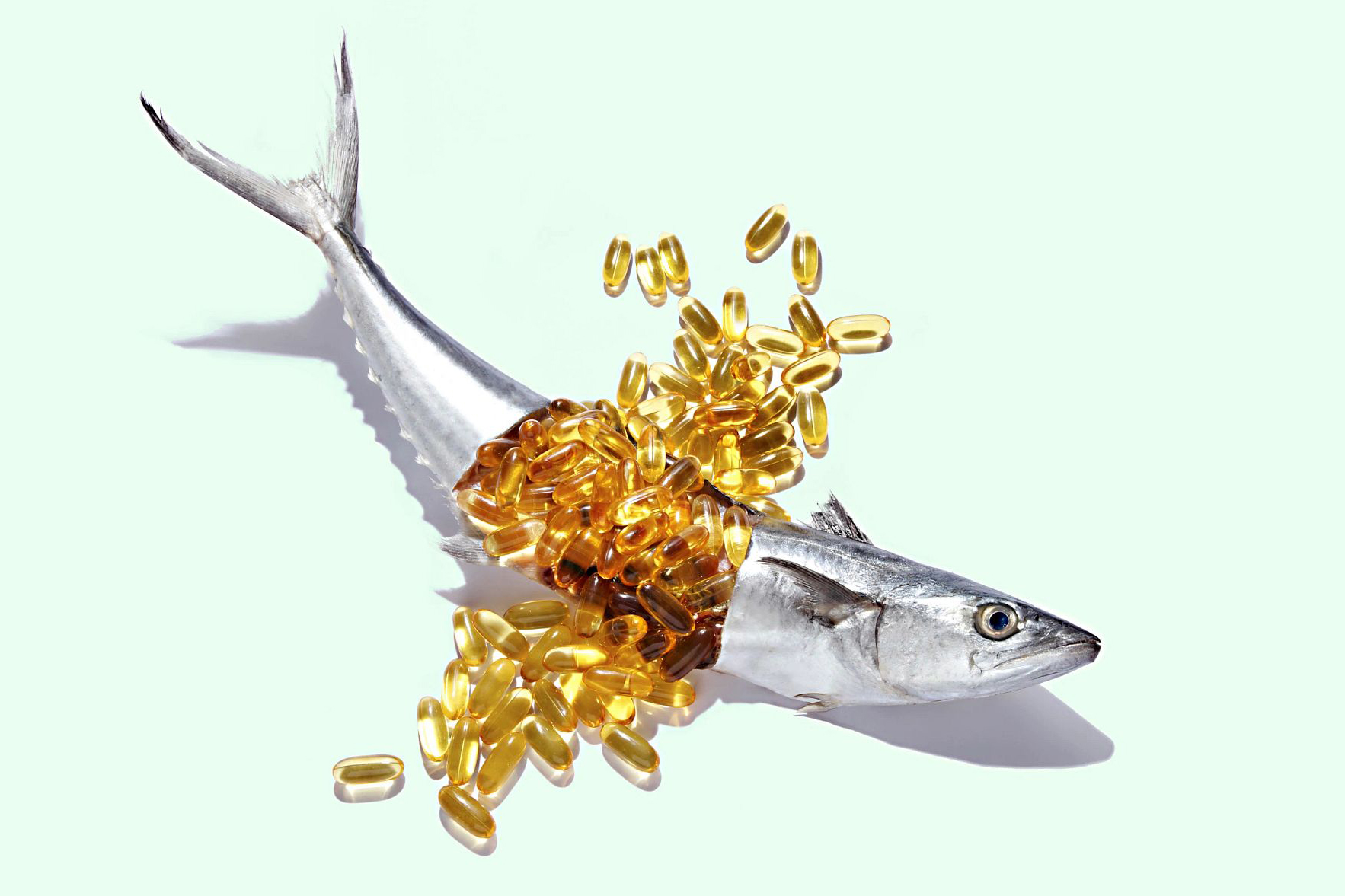 fish with supplements 