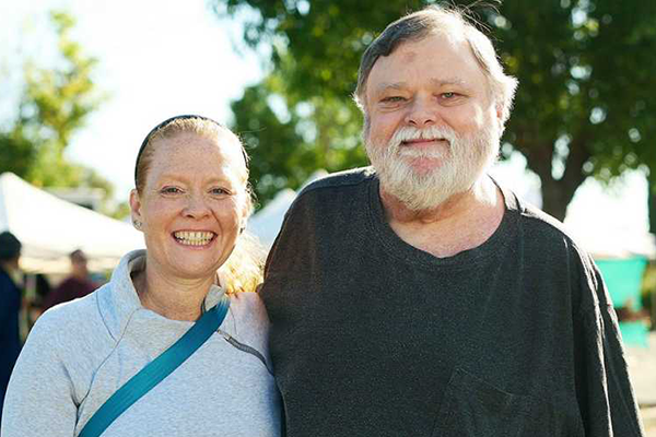 CalFresh representative with Tom McSpedden.