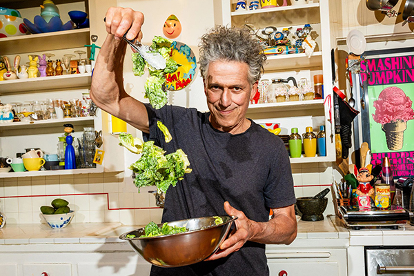 Food Network host Bob Blumer.