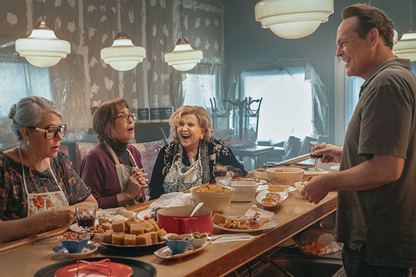 Scene from the film Nonnas.