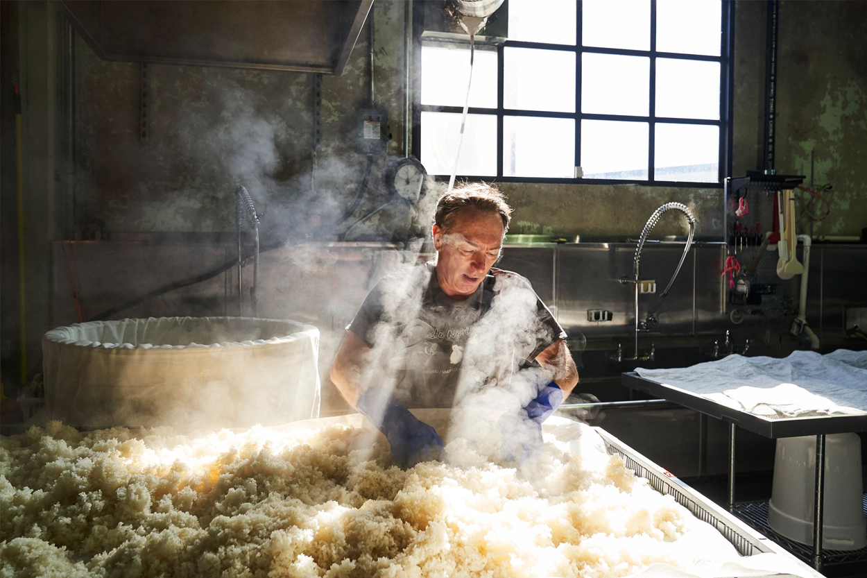 Jake Myrick of Sequoia Sake.
