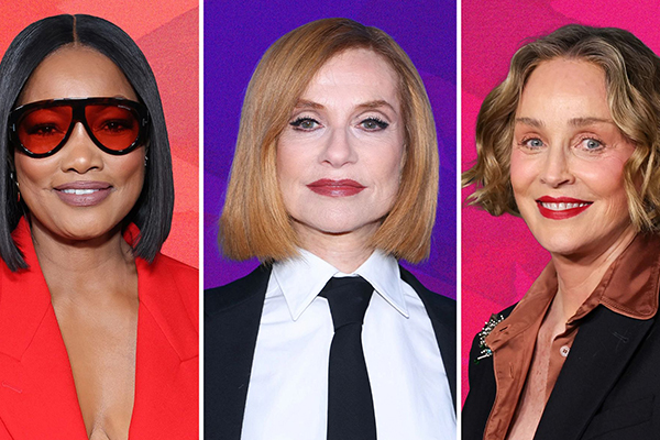 Garcelle Beauvais, Isabelle Huppert and Sharon Stone.