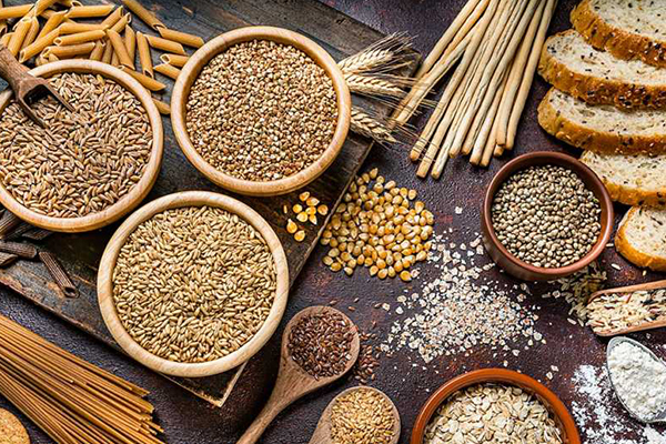 Variety of grains, oats and more.