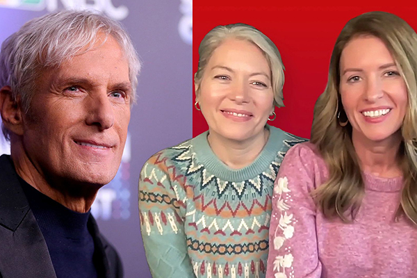 Michael Bolton with family.