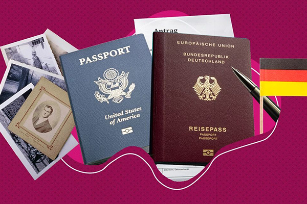 Legal documents and photos.