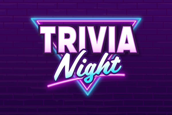 Illustration of a trivia sign.
