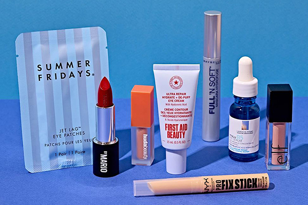 Variety of products.