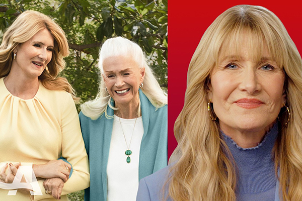 Laura Dern with mother, Diane Ladd.