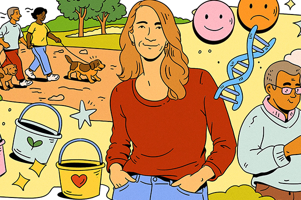 Illustrative collage of various people.