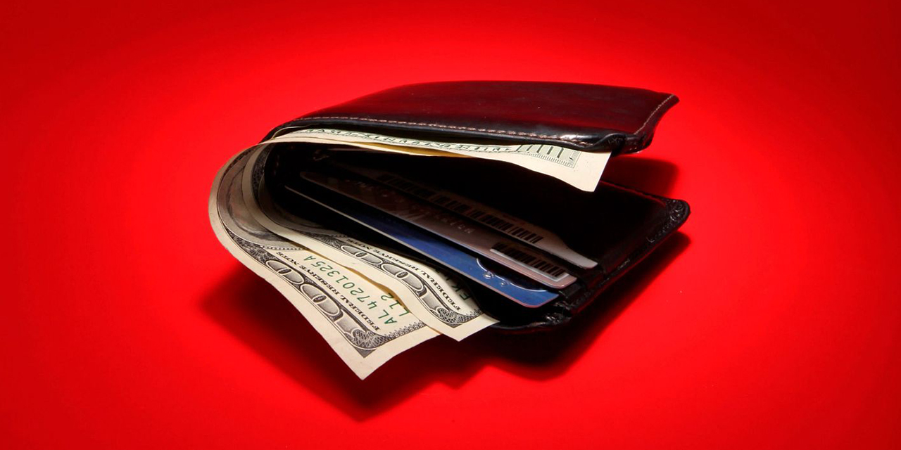 Full wallet.