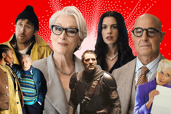 Collage of actors from a variety of films.