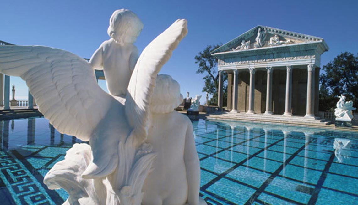 Piscina Neptune at Hearst Castle, 10 grandes piscinas de hoteles