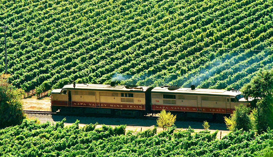 Tren del vino de Napa Valley