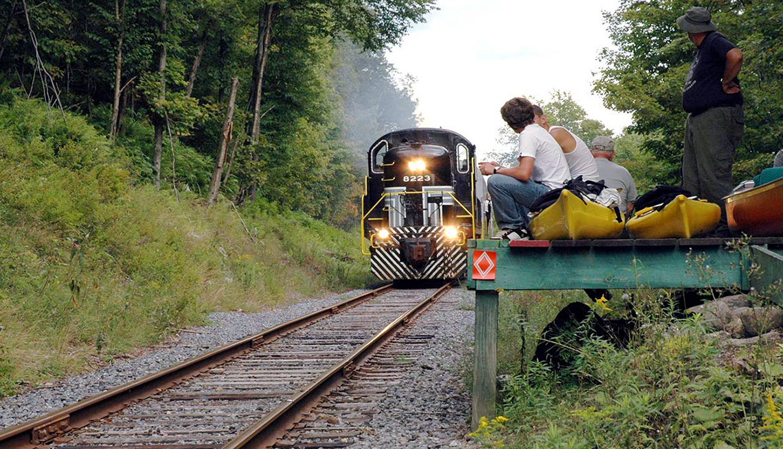 Tren escénico Adirondack