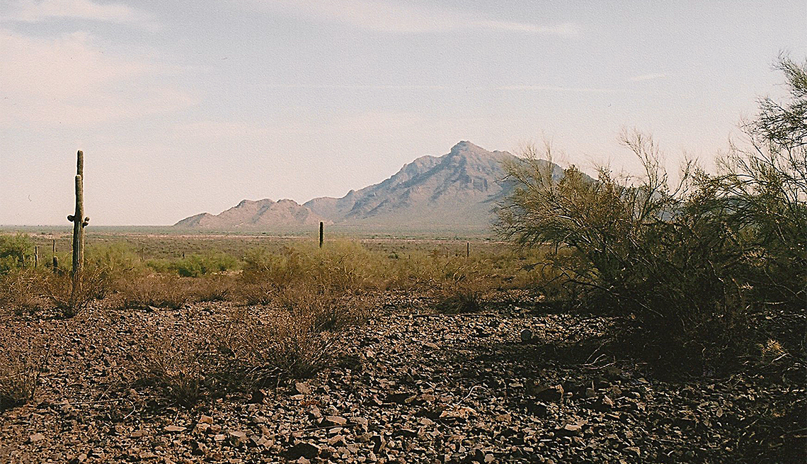 Picacho Pass Peak en Arizona, sitio de la batalla más occidental de la Guerra Civil. — Civil War Trust 